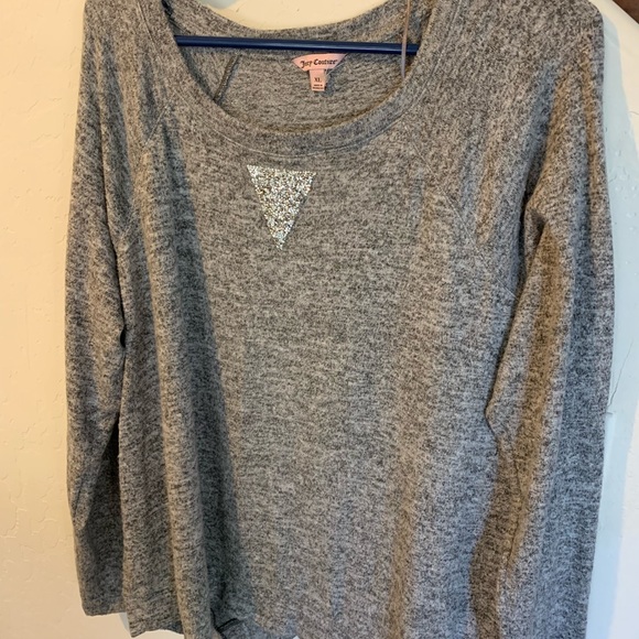 Gray long  sleeve  sweater - Picture 2 of 4